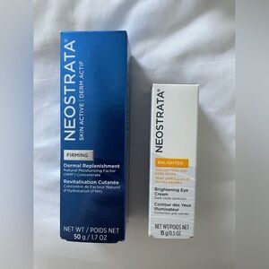 Neostrata Enlighten Brightening Eye Cream and Dermal Moisturizer